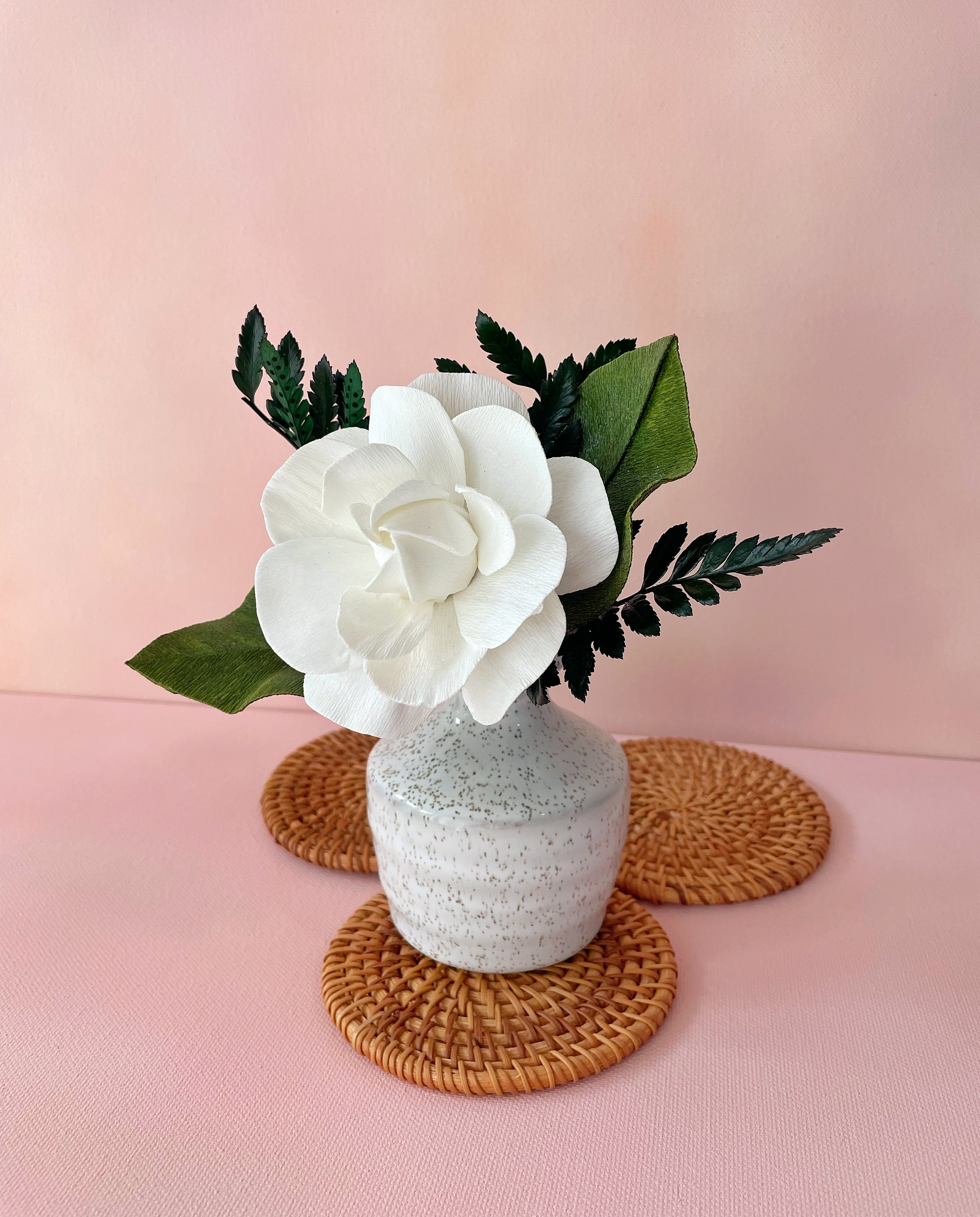 Gardenia Mini Bud Vase